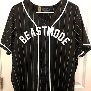 Marshawn Lynch (BEASTMODE) Baseball Jersey